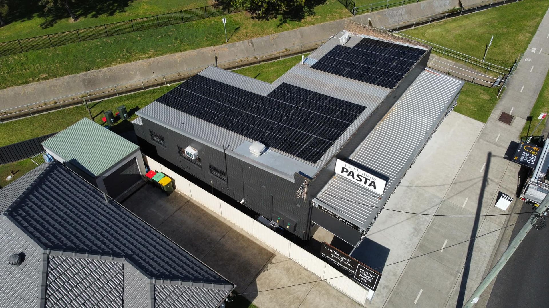 Electrician Fixing The Wire — PRO Solar & Electrical In Newcastle, NSW