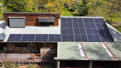 Installed a solar system for renewable energy on the roof of beautiful House— Level 2 Electrician in Newcastle NSW