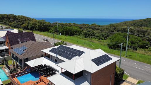 Side View Of Solar Panel — PRO Solar & Electrical In Maitland, NSW