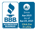 Bbb accredited business since april 2021 as of april 23 , 2021 click for profile
