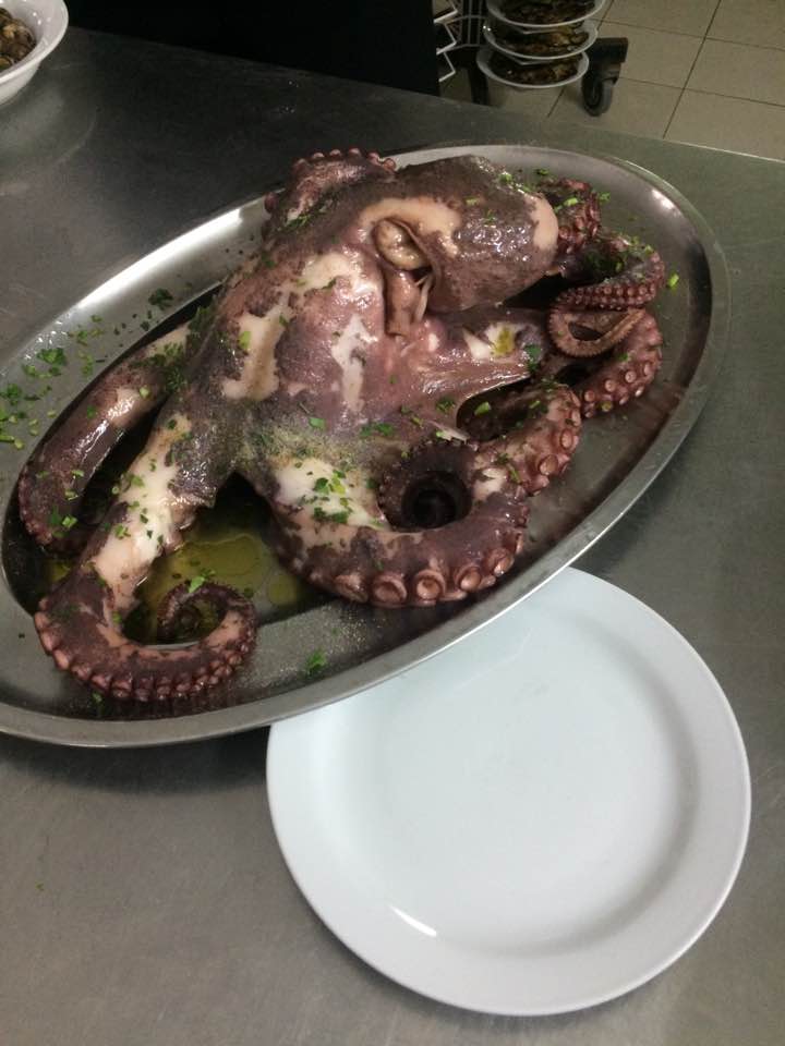 polpo al forno