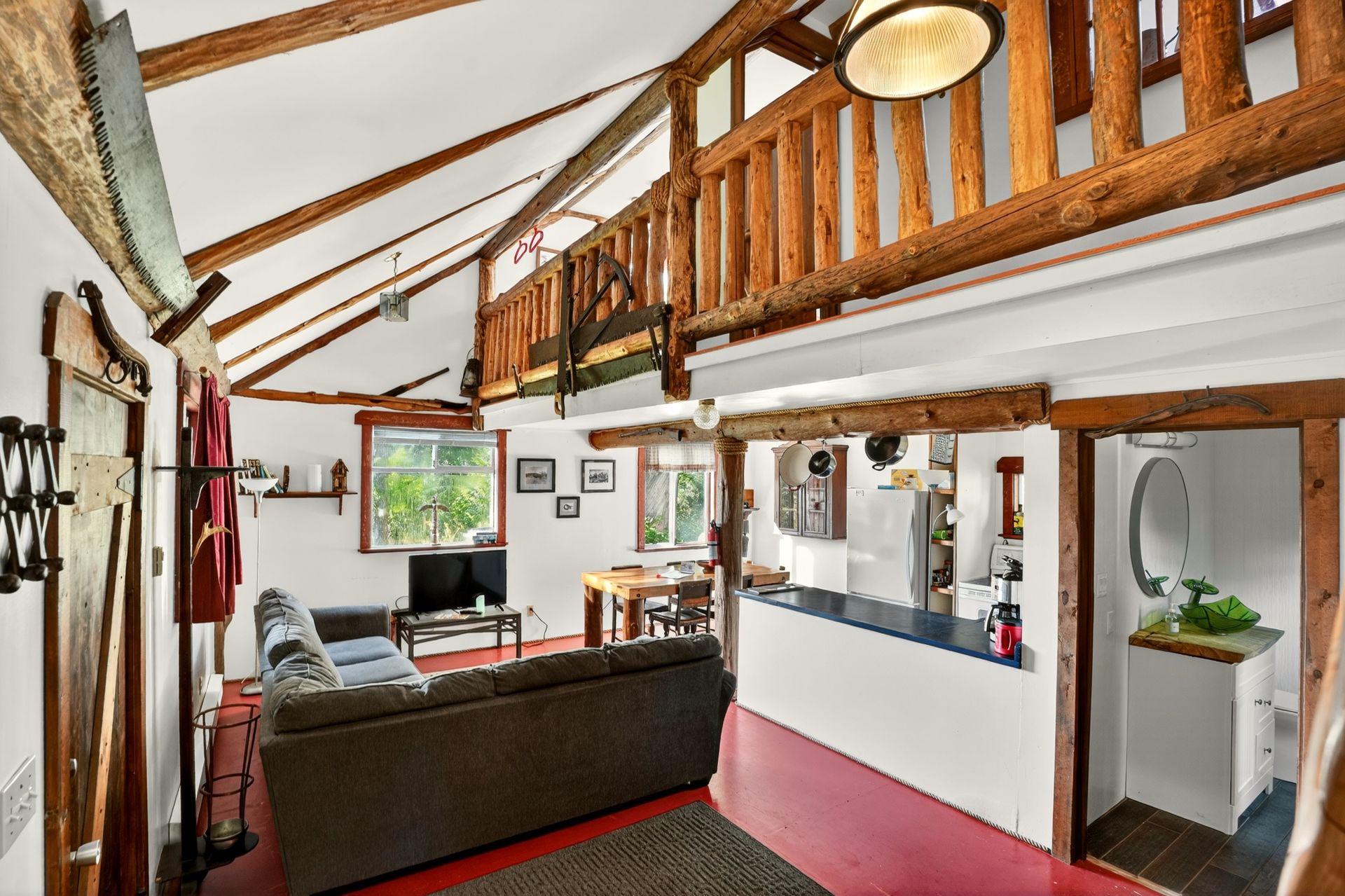 Woodsman Cottage at Woods End Landing in Bamfield