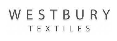 The westbury textiles logo is on a white background.