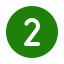 The number two is in a green circle on a white background.