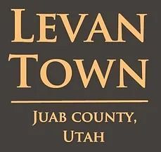 The logo for levan town in juab county , utah.