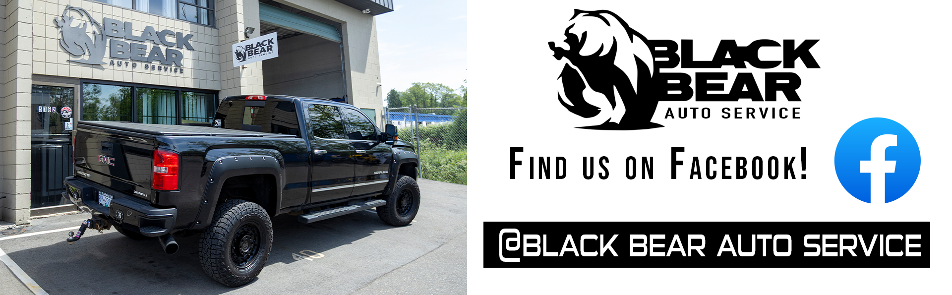 find us banner | Black Bear Auto Service LTD