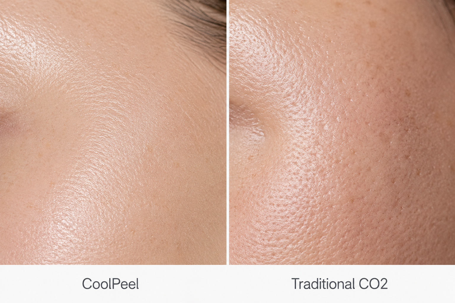 Comparison between CoolPeel and CO2