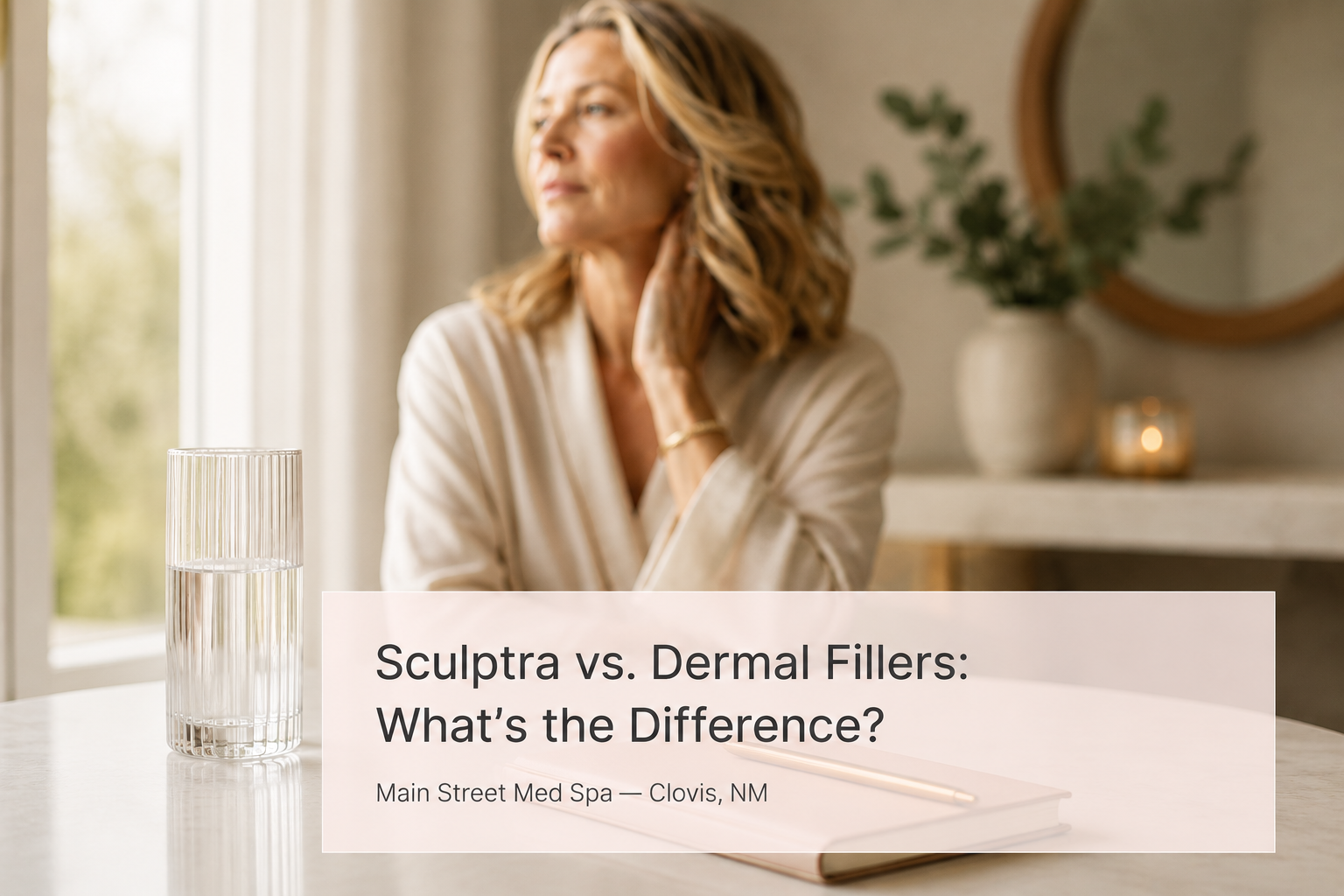 Sculptra vs dermal fillers guide — Main Street Med Spa Clovis NM