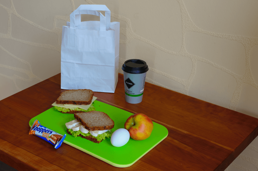 Foto Beispiel Lunchpaket vegetarisch