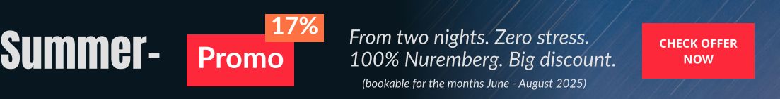 Advertising banner for summer promotion with 17% discount