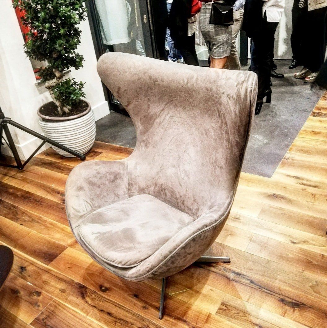 poltrona in velluto