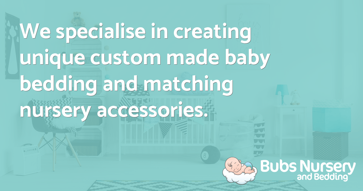 Custom Made Baby Bedding Bubs Nursery & Bedding