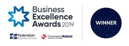 Commerce Ballarat - Business Excellence Awards 2018 - Finalist, 2019 Winner