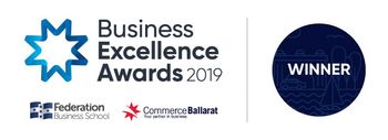 Commerce Ballarat - Business Excellence Awards 2018 - Finalist, 2019 Winner