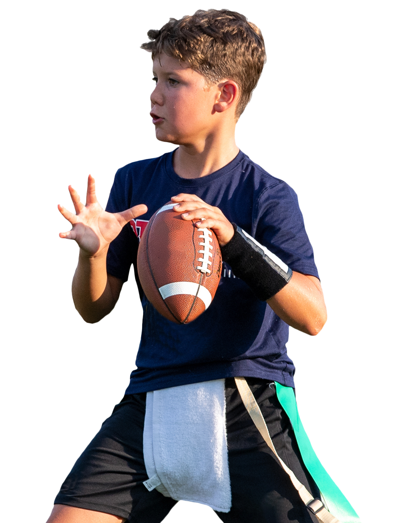 flag football player