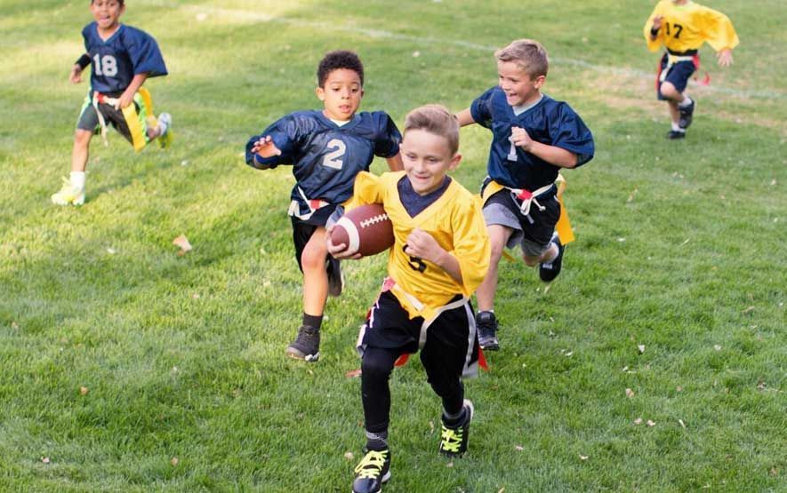 youth football players