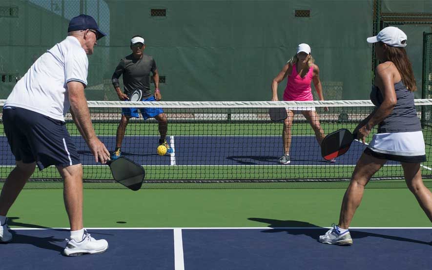 pickleball match