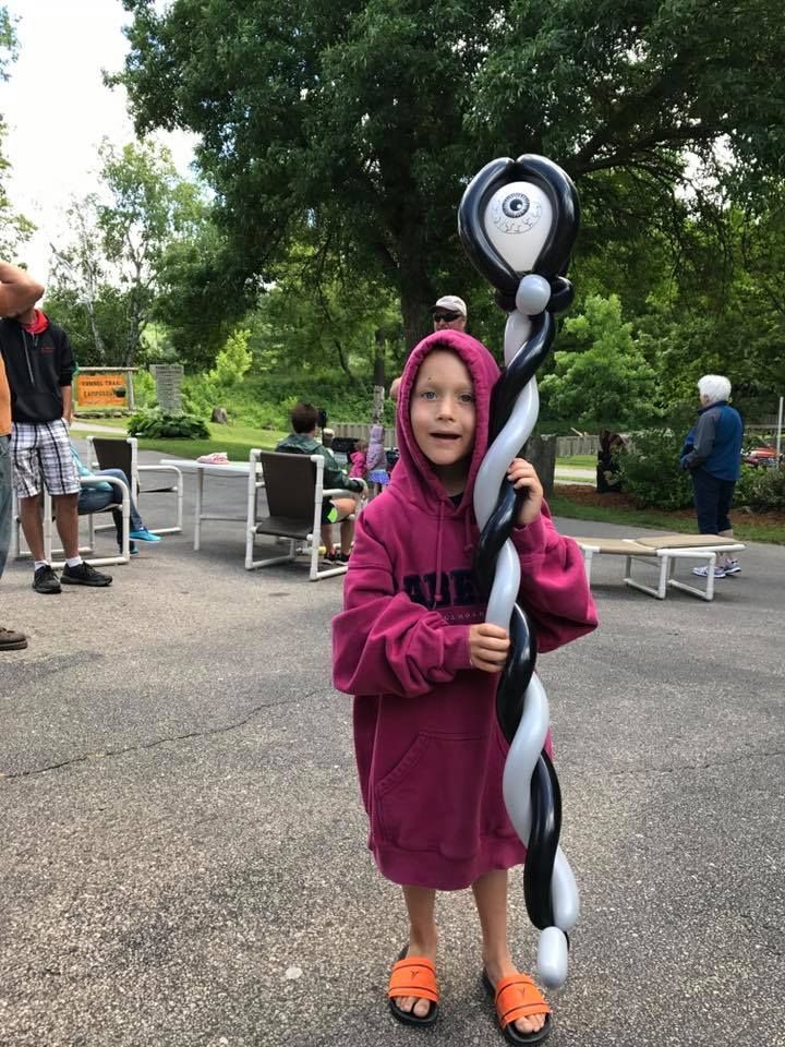 Happy Kid — Wilton, WI — Tunnel Trail Campground
