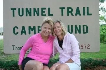 Happy Women — Wilton, WI — Tunnel Trail Campground