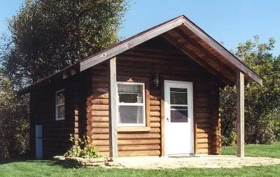 Cabin Exterior — Wilton, WI — Tunnel Trail Campground