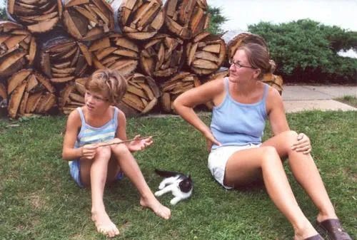Mother and Daughter Bonding — Wilton, WI — Tunnel Trail Campground