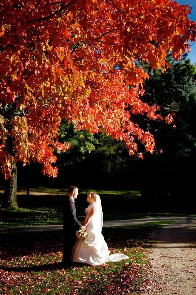 Groom and Bride Photo — Wilton, WI — Tunnel Trail Campground