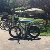Parked Bicycles — Wilton, WI — Tunnel Trail Campground
