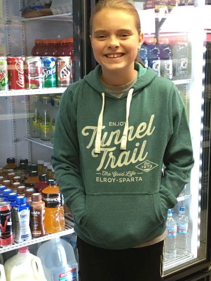 Kid on Store — Wilton, WI — Tunnel Trail Campground