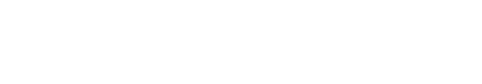 White logo against a white background with the word 