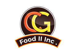 Logo for Food II Inc. featuring overlapping orange and yellow 