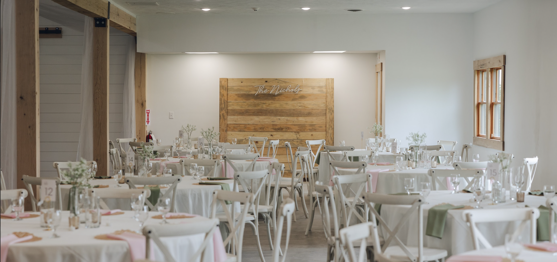 Wedding reception hall