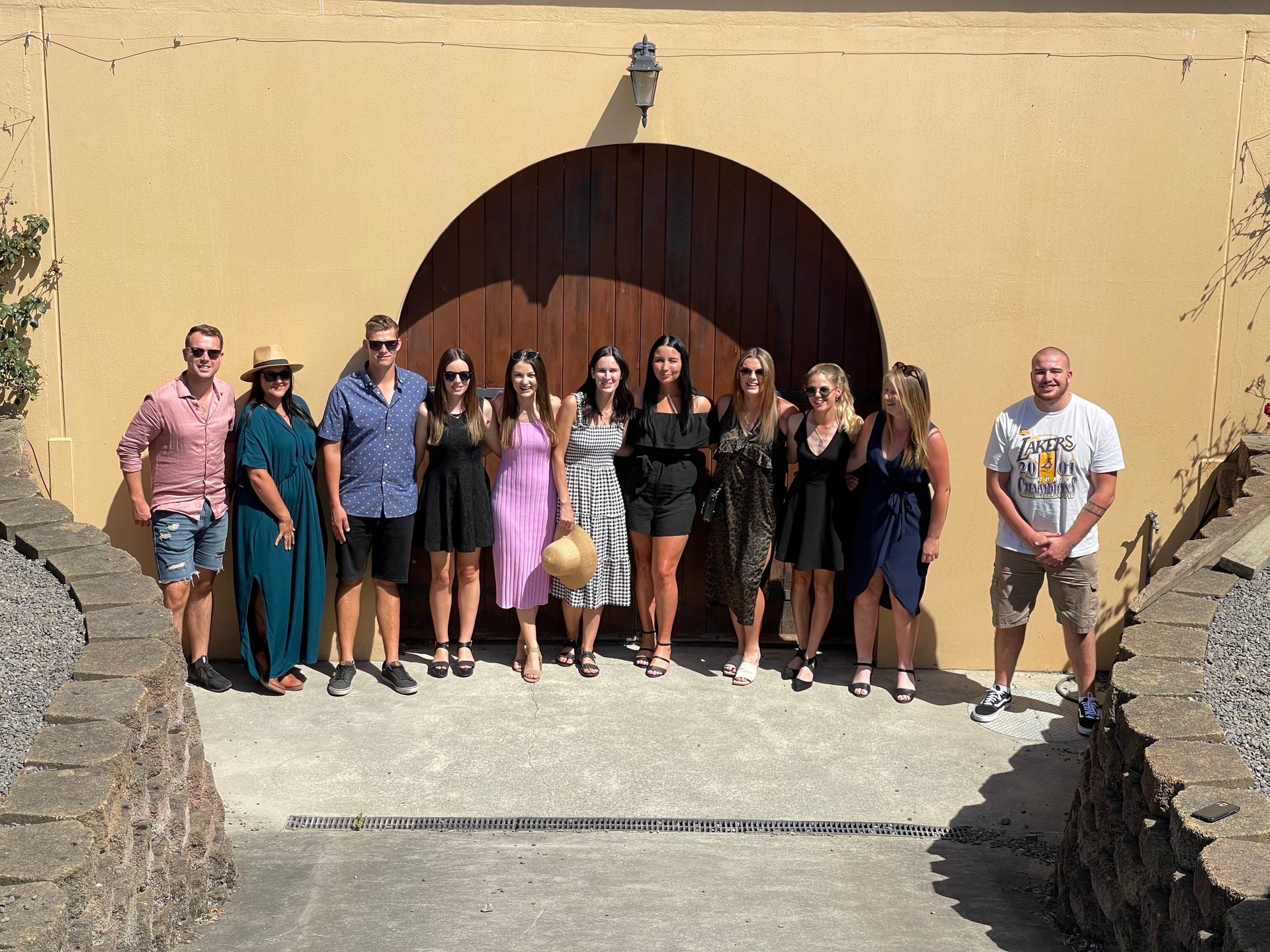 Unison Winery cellar visit