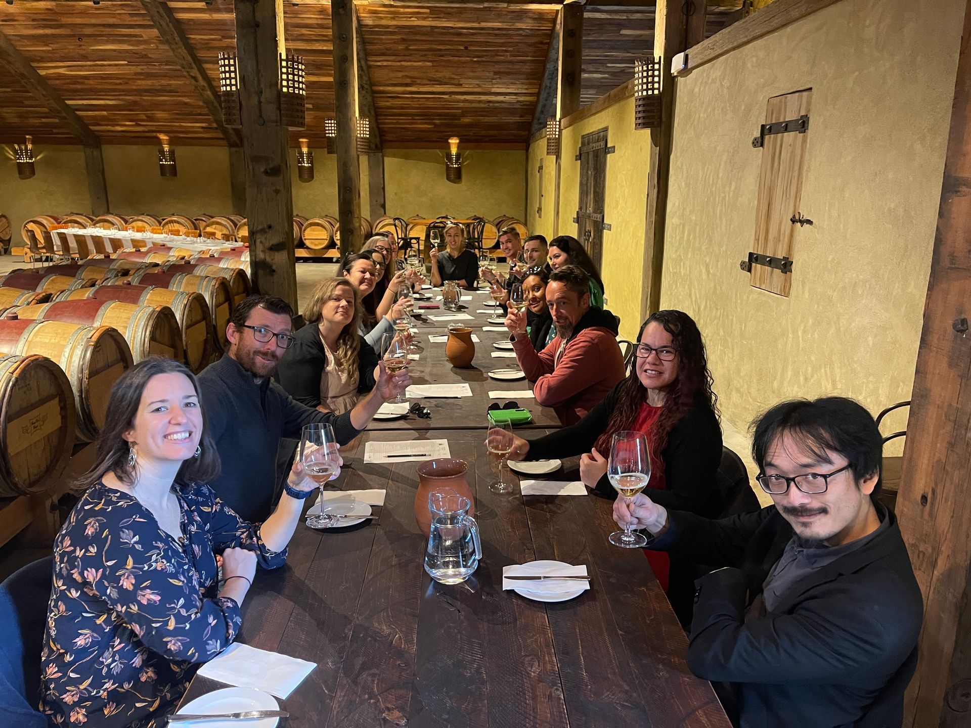 Wine tasting at Church Road