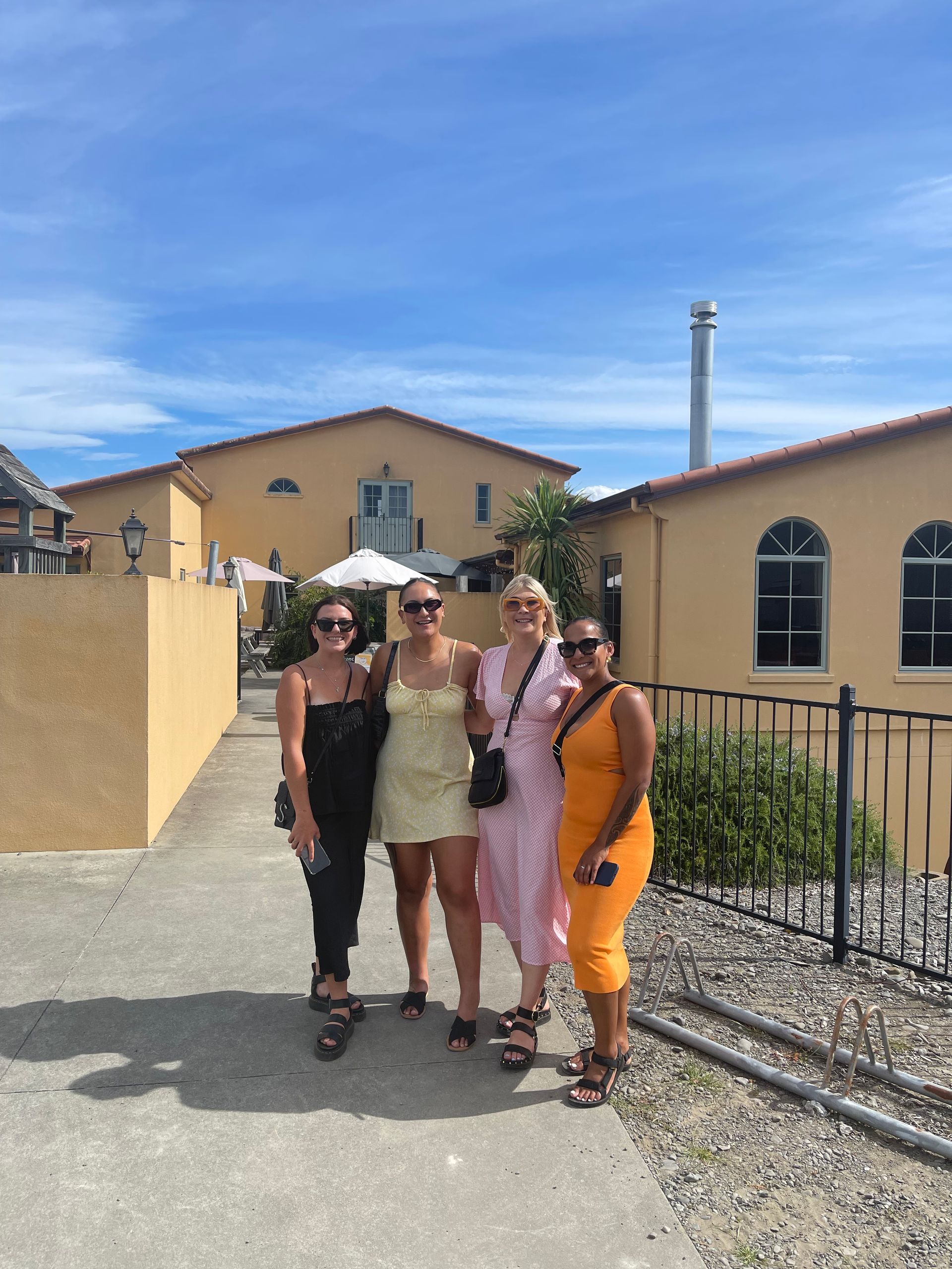 Girls weekend  wine tasting at Unison Winery