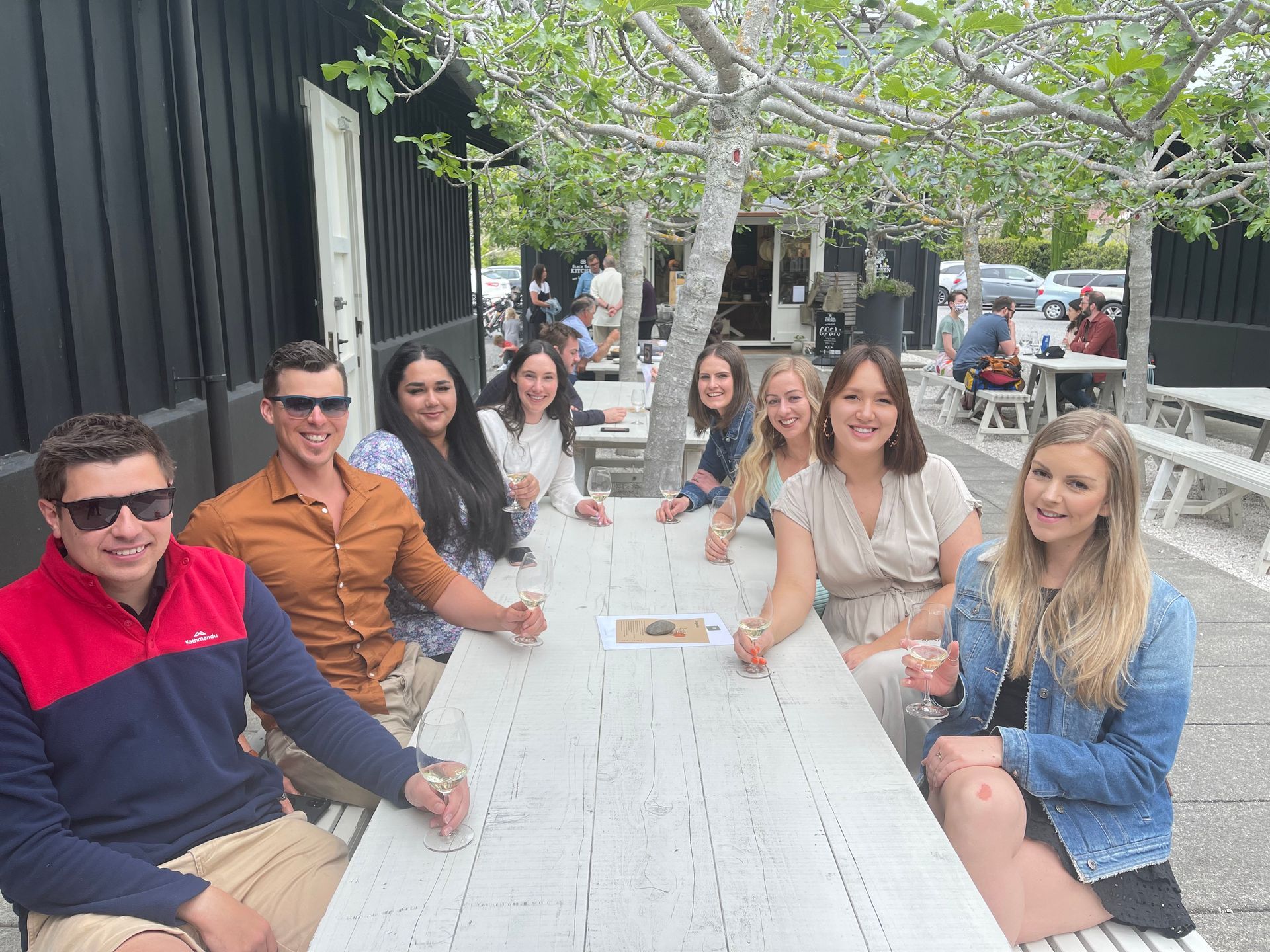 Wine tasting Black Barn with Grape Escape Wine Tours