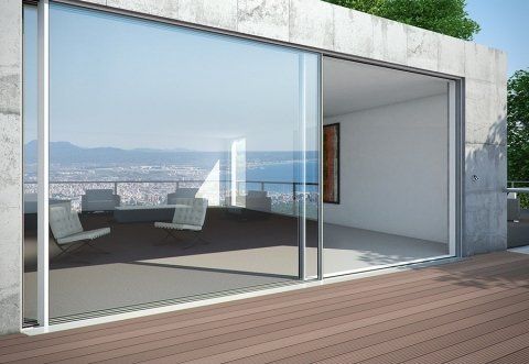 finestra in alluminio