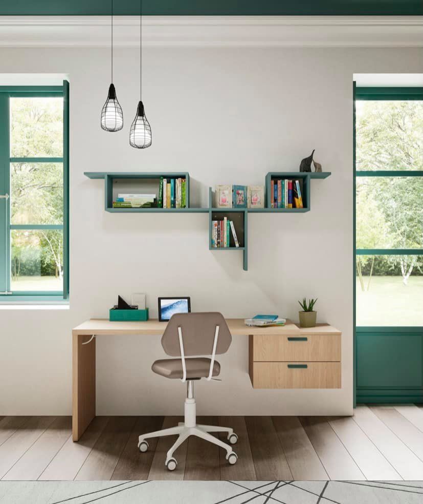 interni cameretta in showroom