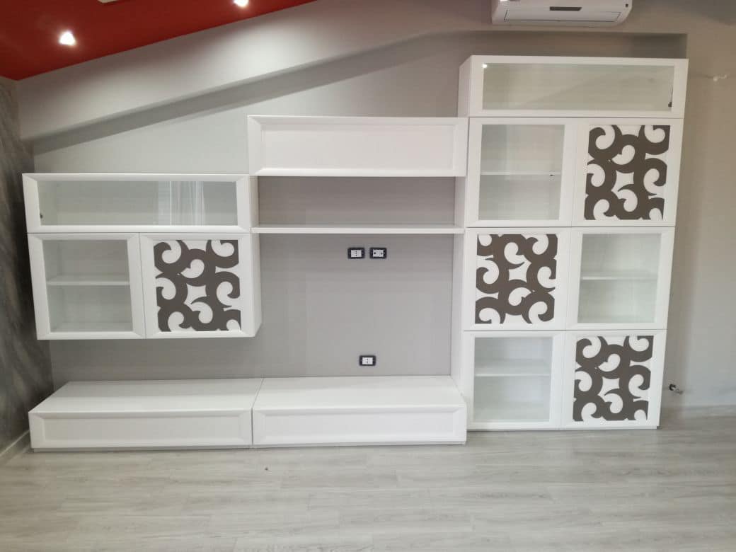 parete attrezzata per living room