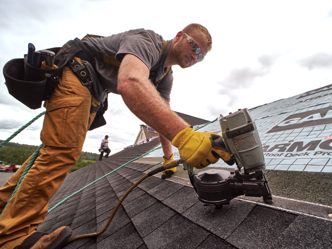 Men working on Shingles for Roof Repair  1st Choice Roofing & Contracting Builder Arkansas