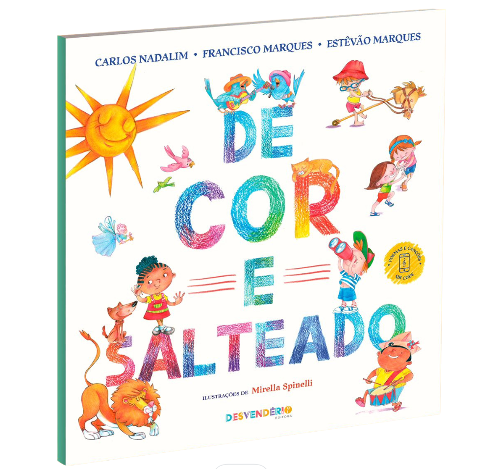 A children 's book called de cor e salteado