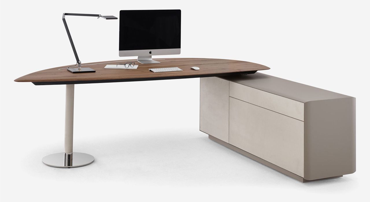 Yomei German made solid wood luxury high end desk available in Marbella and Estepona Spain