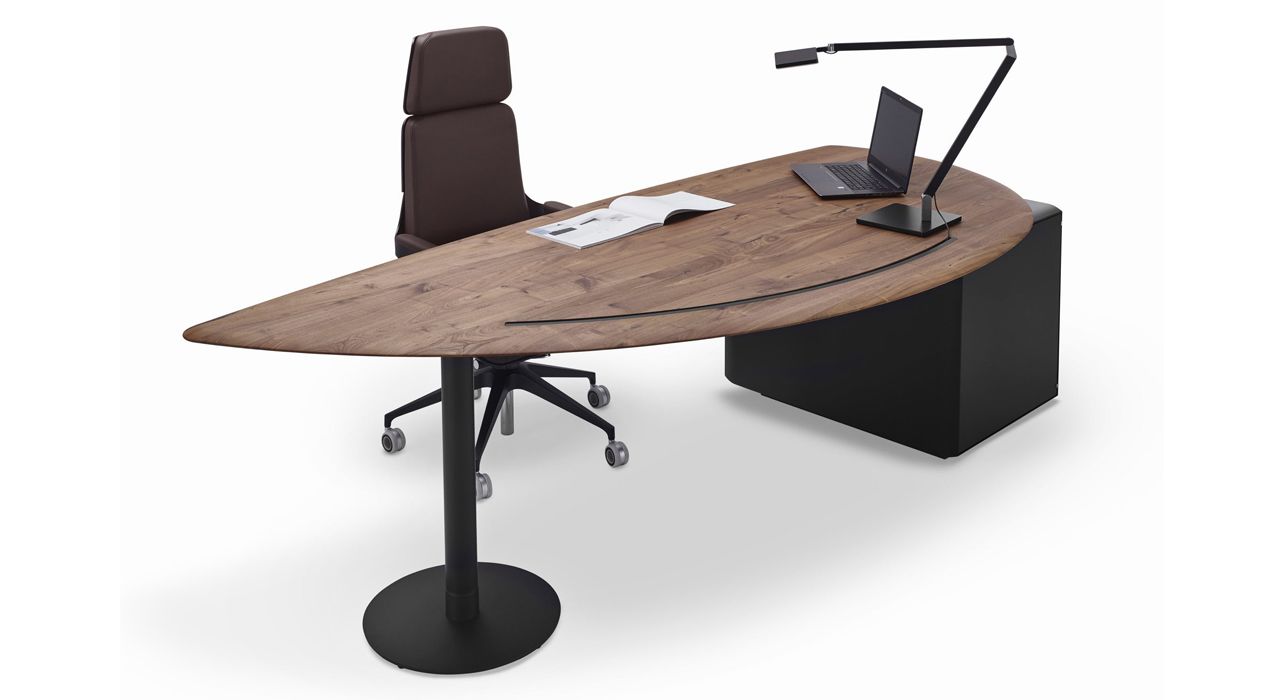 Yomei German made solid wood luxury high end desk available in Marbella and Estepona Spain