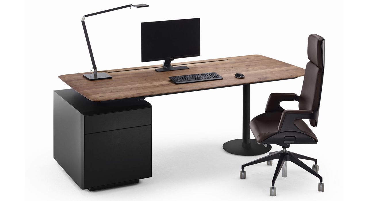 Yomei German made solid wood luxury high end desk available in Marbella and Estepona Spain