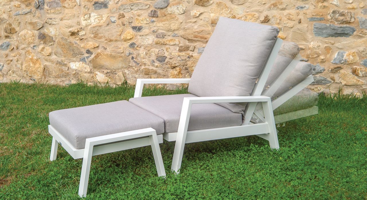 Outdoor terrace furniture in Marbella and Estepona Costa del Sol Spain.