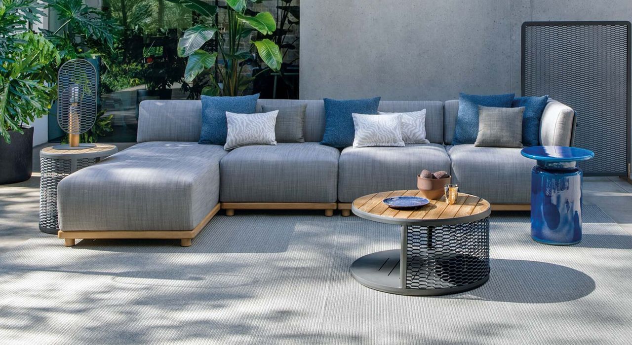 Outdoor terrace furniture in Marbella and Estepona Costa del Sol Spain.