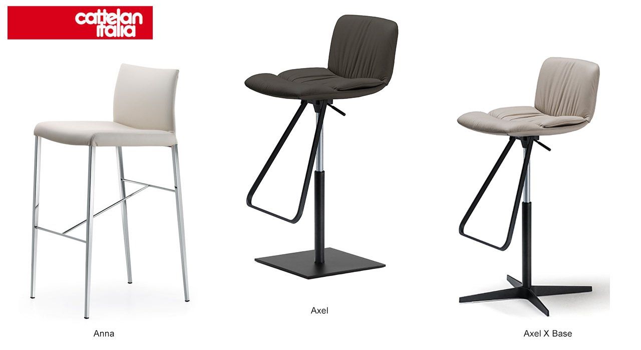 Cattelan Italia Anna and Axel Bar Stools