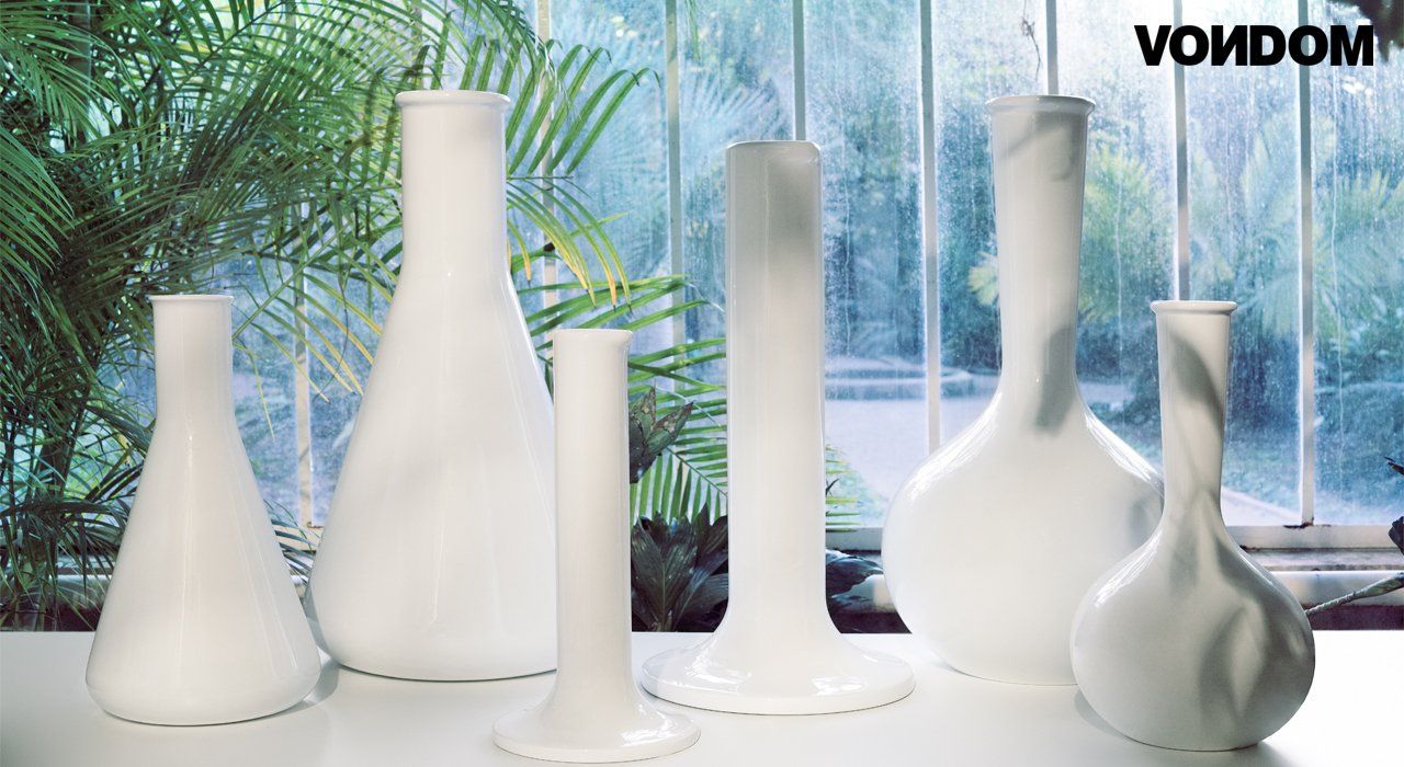 Vondom vases for garden