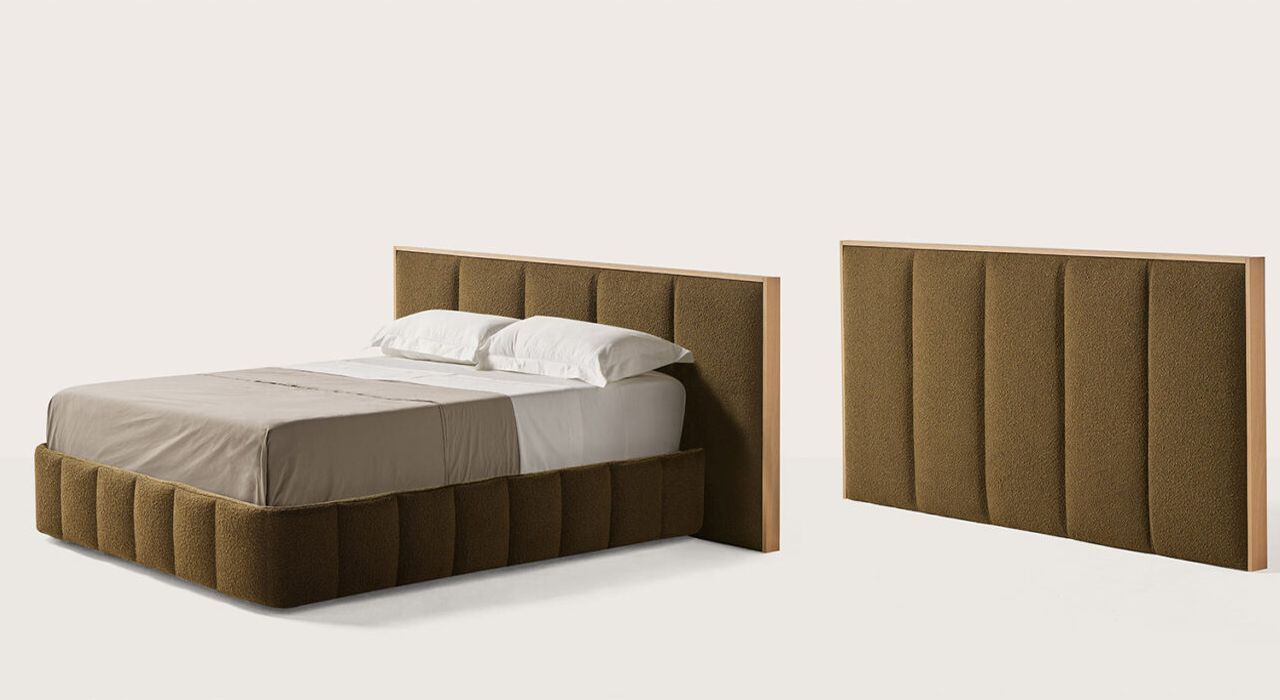 ECUS Galano Divan Bed base with storage in a bedroom