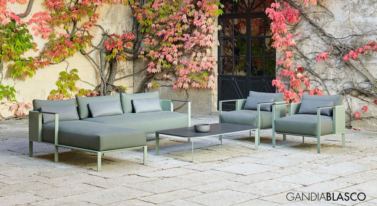 Gandia blasco outdoor sofa for terrace or garden