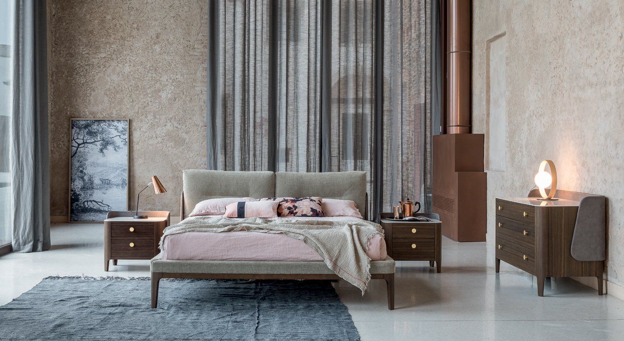 Dall Agnese Settana Bedroom Collection of beds bedside units and dressing tables